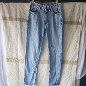 Forever 21 Blue Straight Leg Jeans Classic Style